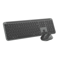 Produktbild för Logitech Signature Slim Combo MK950 for Business - sats med tangentbord och mus - QWERTY - USA, internationellt - grafit Inmatningsenhet