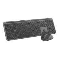 Produktbild för Logitech Signature Slim Combo MK950 for Business - sats med tangentbord och mus - QWERTY - USA, internationellt - grafit Inmatningsenhet