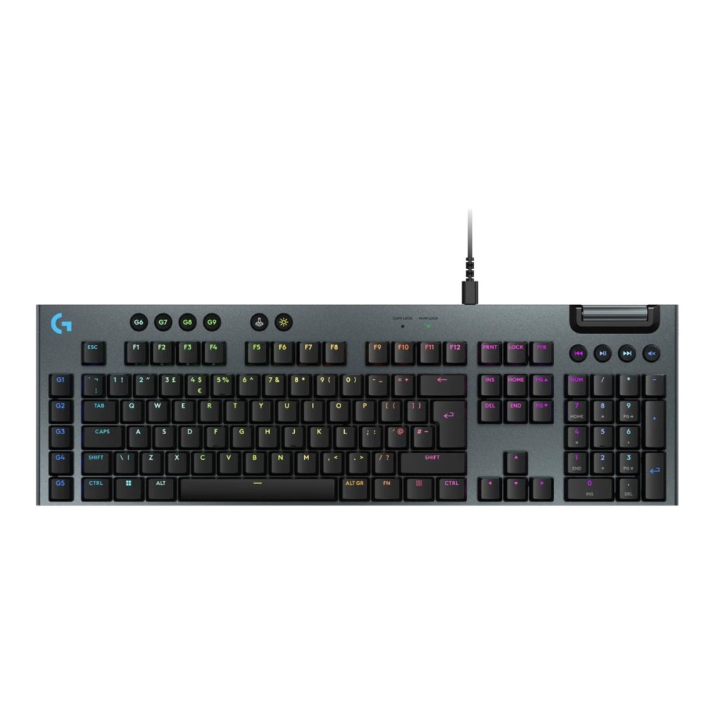 Produktbild för Logitech G G915 X - tangentbord - QWERTY - engelska - svart Inmatningsenhet