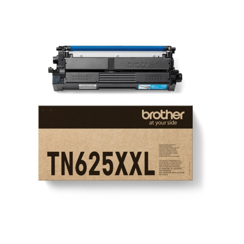 Brother Brother TN625XXLC - hög kapacitet - cyan - original - tonerkassett