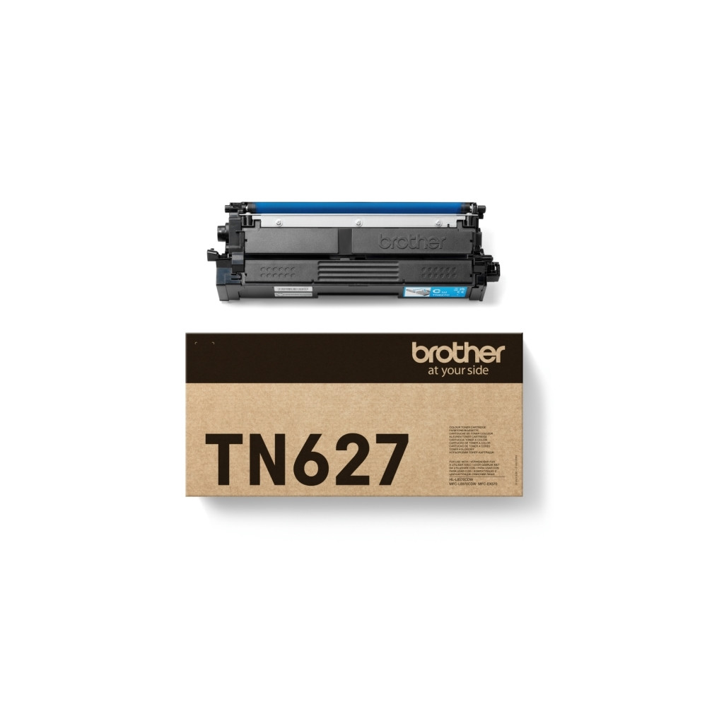 Produktbild för Brother TN627C - Ultra Jumbo - cyan - original - tonerkassett