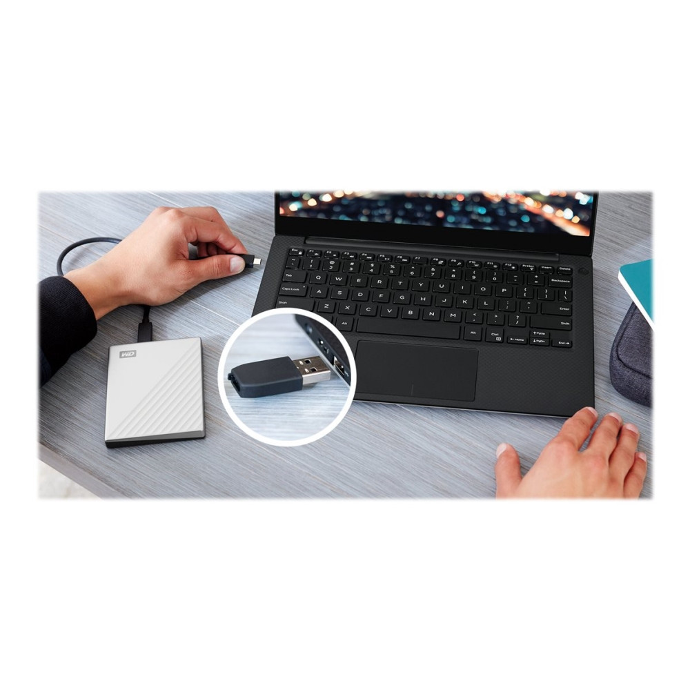 Produktbild för WD My Passport Ultra WDBC3C0010BSL - hårddisk - 1 TB - USB 3.0