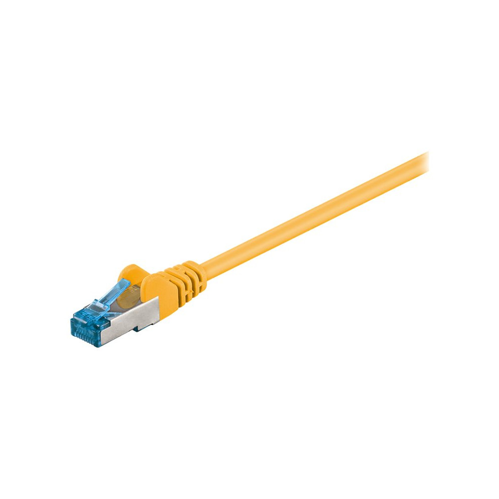 Produktbild för goobay patch-kabel - 1 m - gul