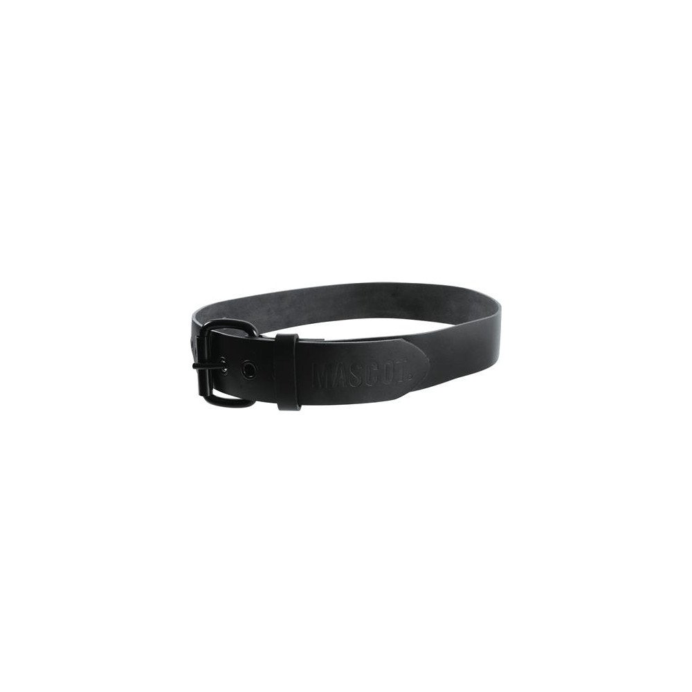 Produktbild för MASCOT® WORKWEAR Läderbälte Congo120cm svartmodell: 50081-99...