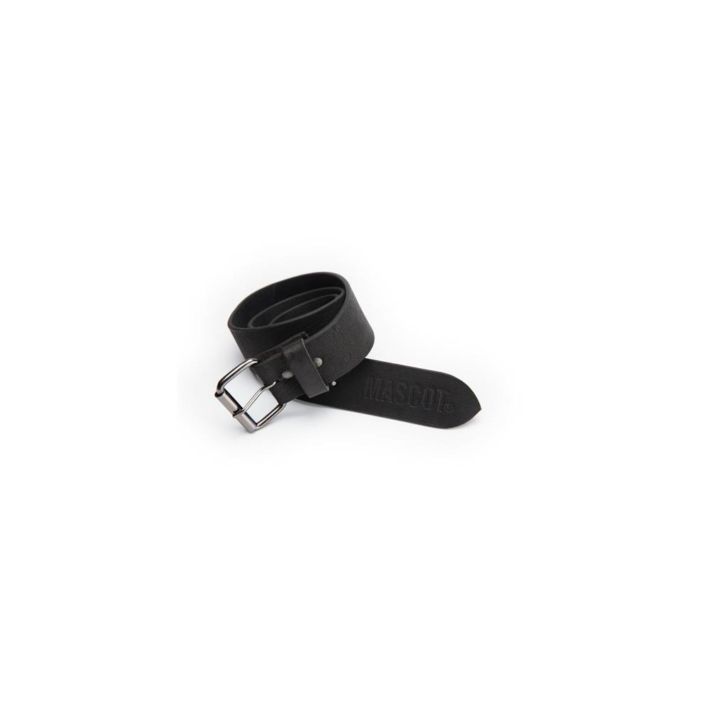 Produktbild för MASCOT® WORKWEAR Läderbälte Congo120cm svartmodell: 50081-99...