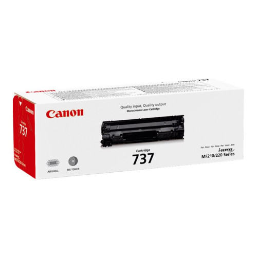 CANON Canon 737 - svart - original - tonerkassett