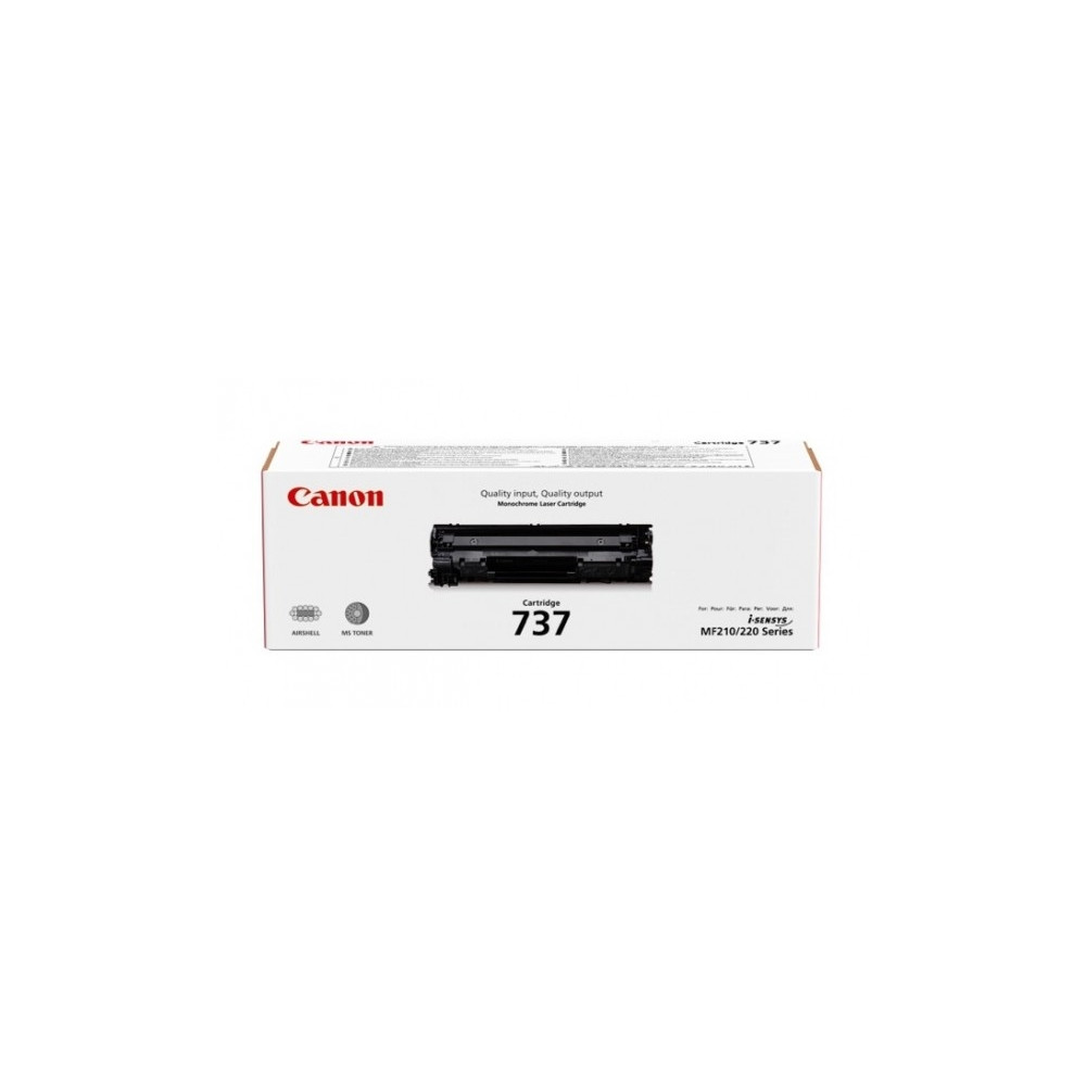 Produktbild för Canon 737 - svart - original - tonerkassett