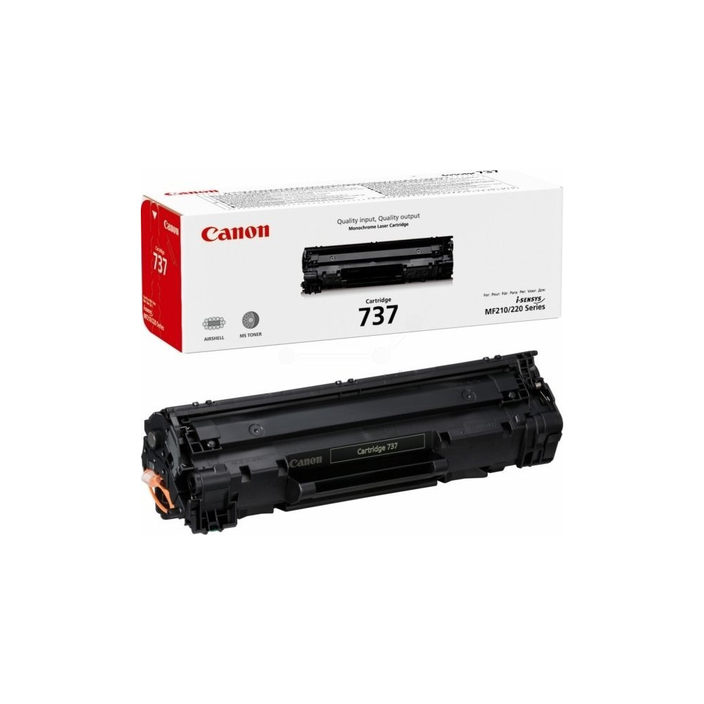Produktbild för Canon 737 - svart - original - tonerkassett