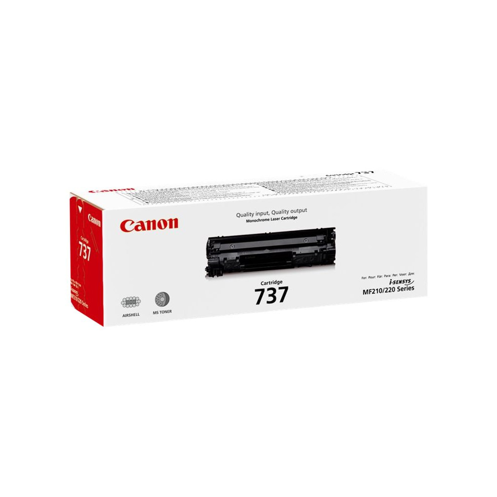 Produktbild för Canon 737 - svart - original - tonerkassett