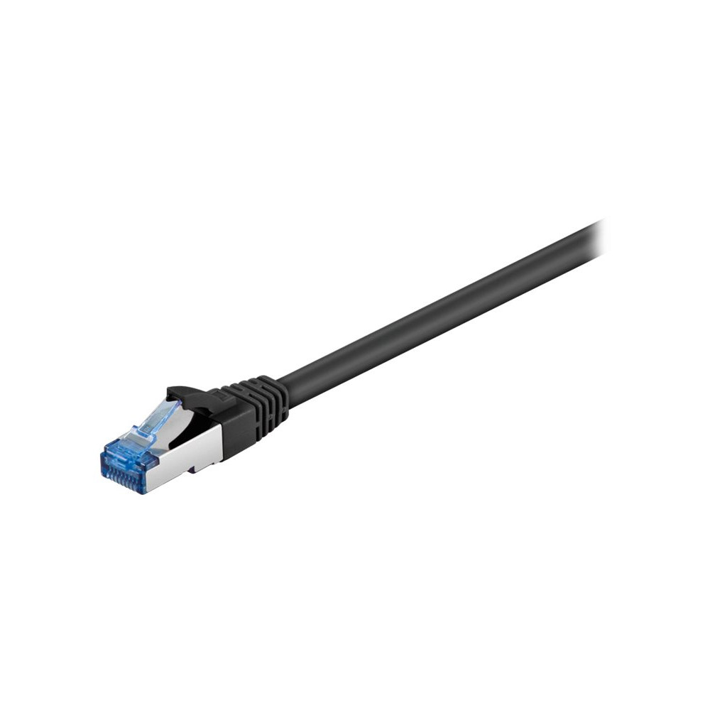 Produktbild för goobay patch-kabel - 10 m - svart