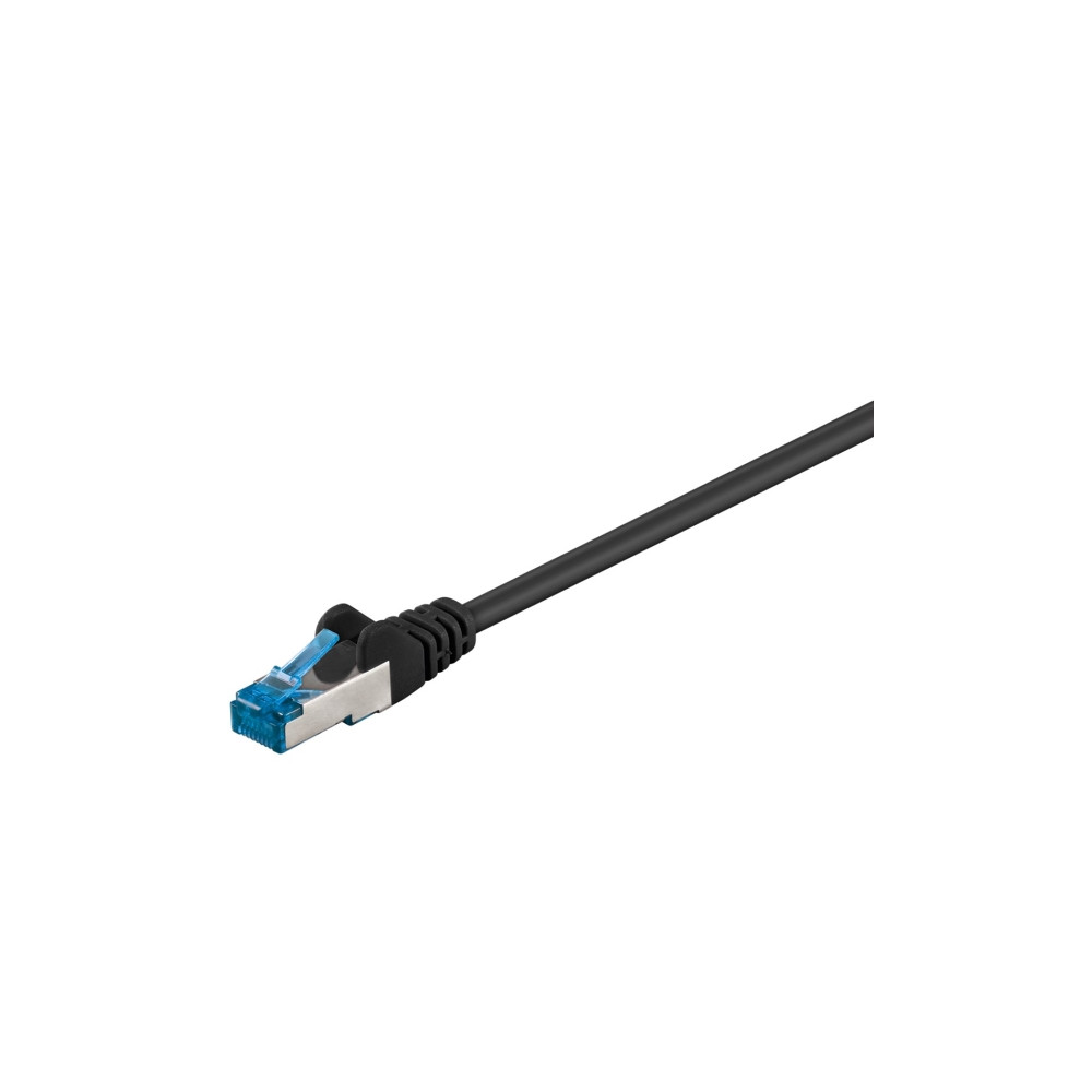 Produktbild för goobay patch-kabel - 10 m - svart