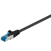 Produktbild för goobay patch-kabel - 10 m - svart