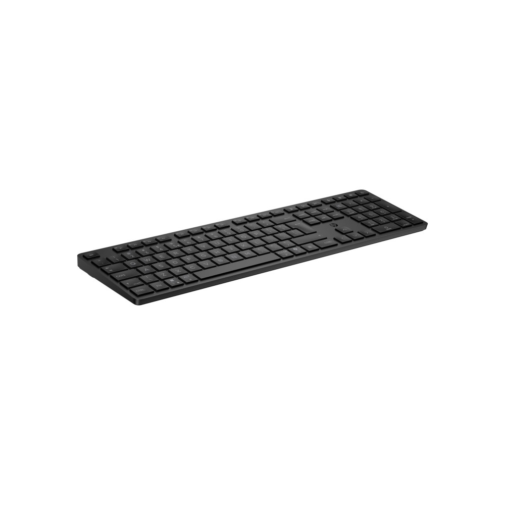 Produktbild för HP 495k - tangentbord - dual mode, 3-zone layout, multi-device, low profile key travel - hela norden - svart Inmatningsenhet