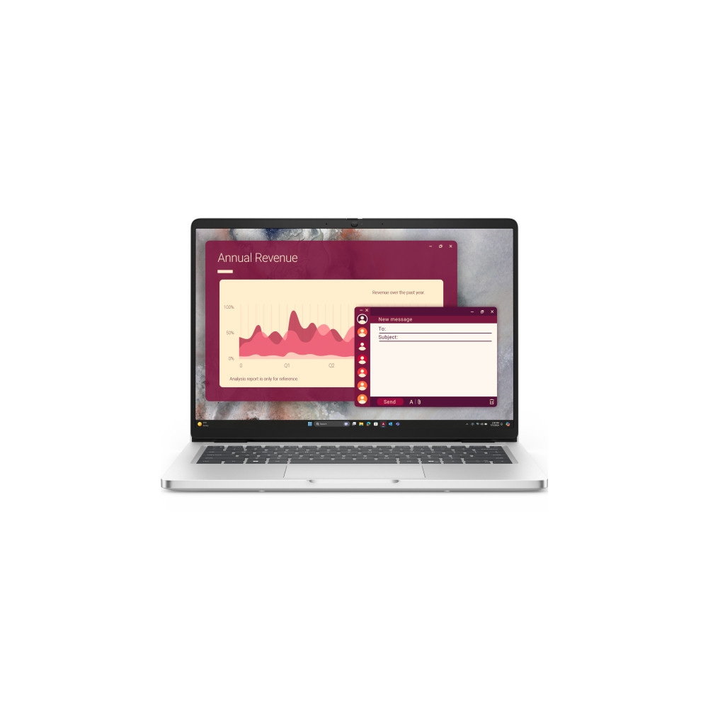 Produktbild för Dell Pro 14 PC14250 - AI PC - 14" - Intel Core Ultra 5 - 225U - 16 GB RAM - 512 GB SSD