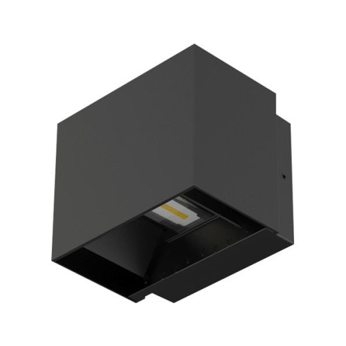Solar Plus TANGO LED 10W CCT 2700-3000-4000K 830LM SVART med UP/DOWN ju...