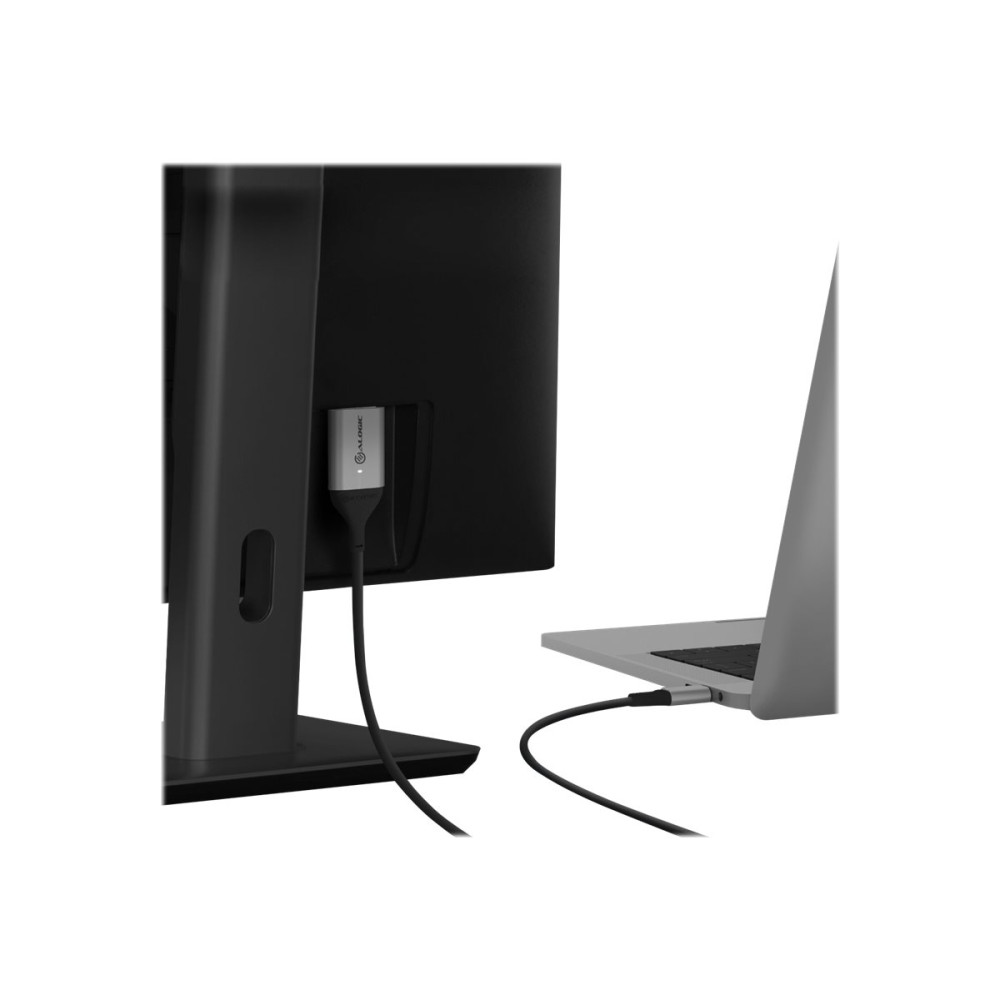 Produktbild för ALOGIC Ultra kabel för video / ljud - HDMI / USB - 1 m