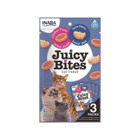 Produktbild för INABA Juicy Bites Chicken and tuna