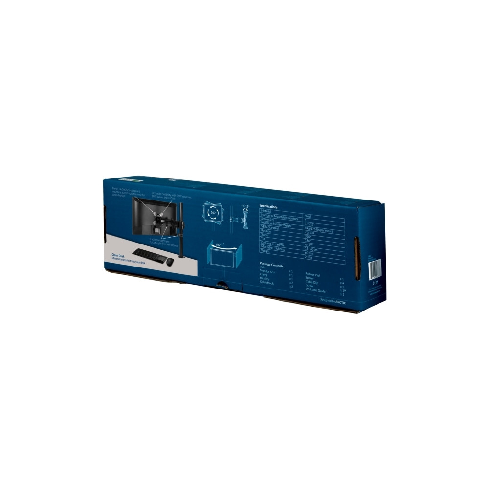 Produktbild för ARCTIC Z1 Basic monteringssats - för LCD-display