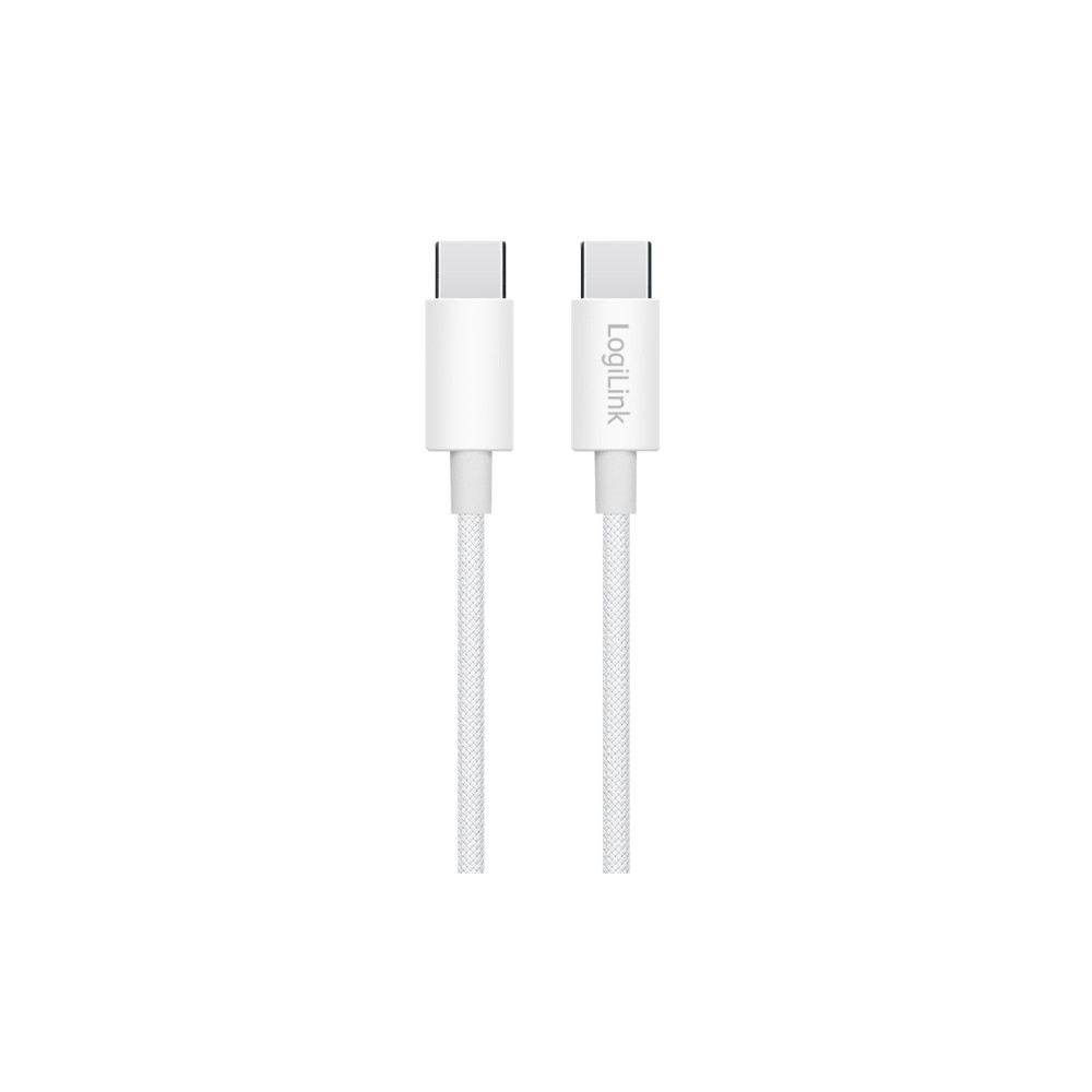 Produktbild för LogiLink CU0342, 1,5 m, USB C, USB C, USB 2.0, 0,48 Gbit/sek...