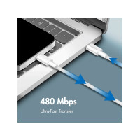 Produktbild för LogiLink CU0342, 1,5 m, USB C, USB C, USB 2.0, 0,48 Gbit/sek...