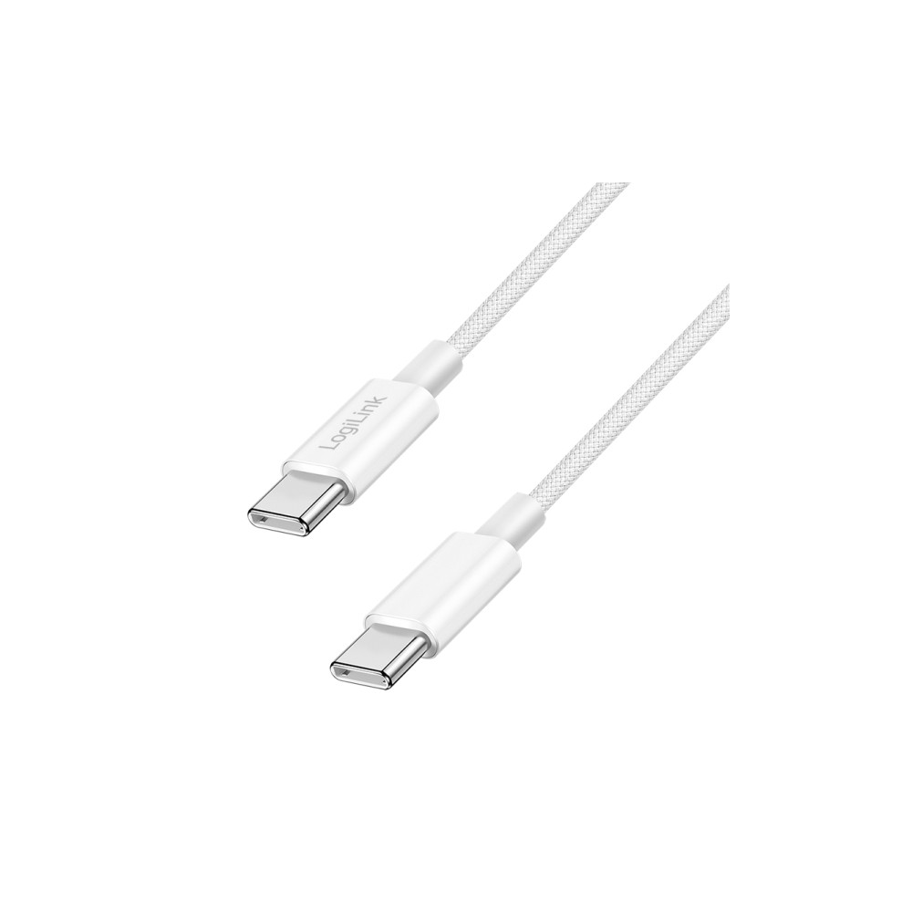 Produktbild för LogiLink CU0342, 1,5 m, USB C, USB C, USB 2.0, 0,48 Gbit/sek...