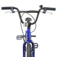 Produktbild för BMX Cykel 16 Tum för 5-8 år gammal Mörkblå