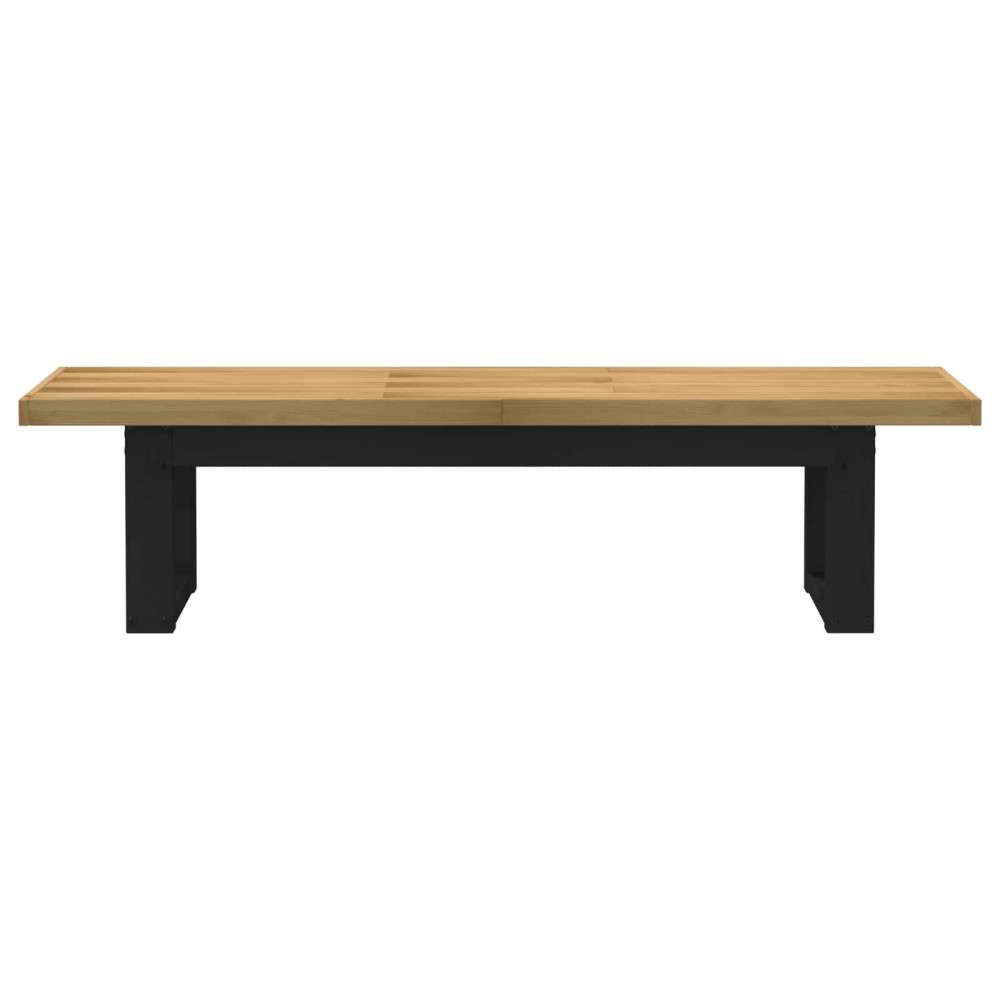 Produktbild för Matbänk NOAIN 160 x 41 x 45 cm Massivt furu Naturlig