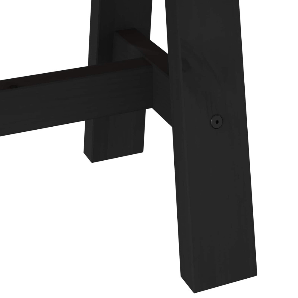 Produktbild för Matbänk NOAIN 120 x 41 x 45 cm Massivt furu Naturlig