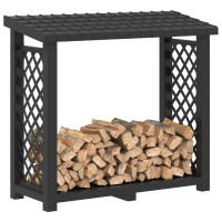 Produktbild för Eldstäder Rack 114 x 46 x 101 cm PP Antracit