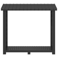 Produktbild för Eldstäder Rack 114 x 46 x 101 cm PP Antracit