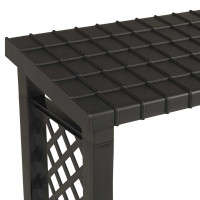 Produktbild för Eldstäder Rack 114 x 46 x 101 cm PP Antracit