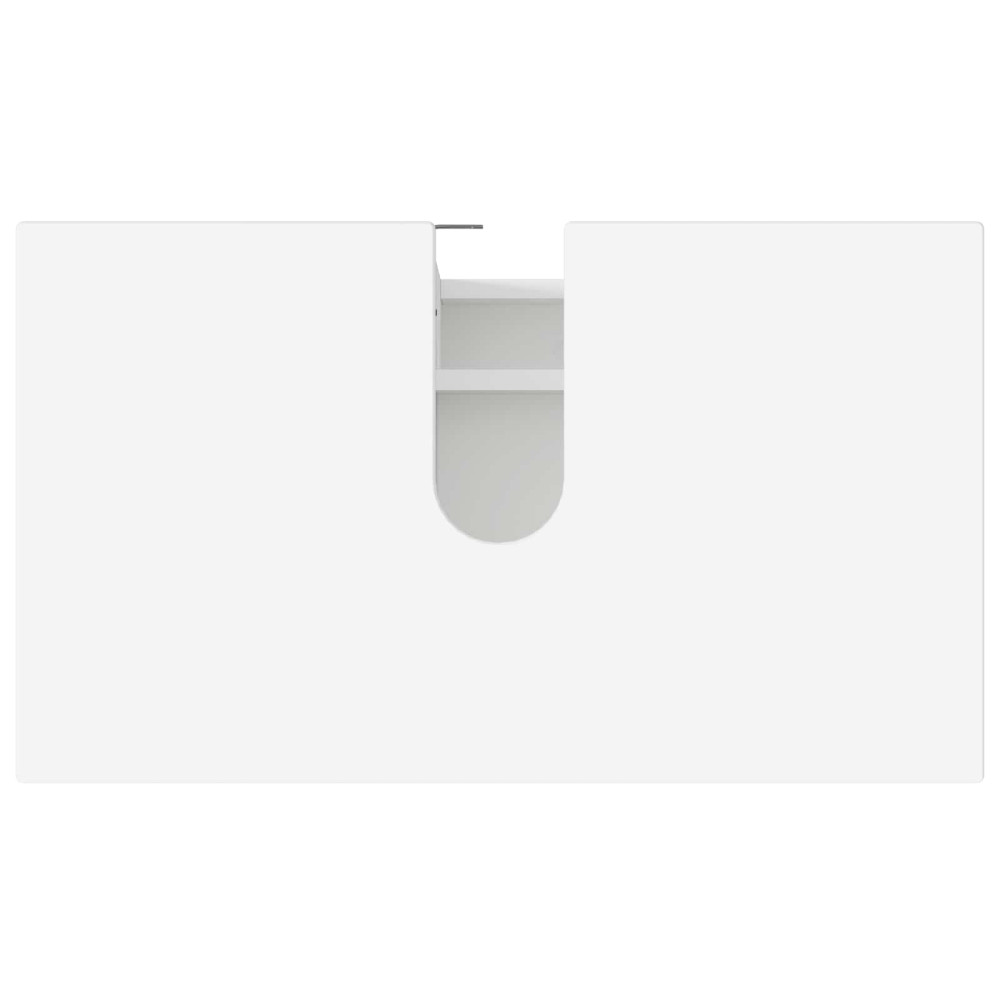 Produktbild för Badrums vaskenhet Vit 60 x 35 x 60 cm Konstruerat trä