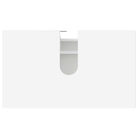 Produktbild för Badrums vaskenhet Vit 60 x 35 x 60 cm Konstruerat trä