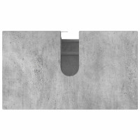 Produktbild för Badrums vaskenhet Betonggrå 60 x 35 x 60 cm Konstruerat trä