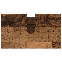 Produktbild för Badrums vaskenhet Gammalt trä 60 x 35 x 60 cm Konstruerat trä