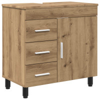 Produktbild för Badrums vaskenhet Artisan-ek 60 x 35 x 60 cm Konstruerat trä