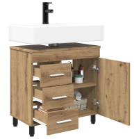 Produktbild för Badrums vaskenhet Artisan-ek 60 x 35 x 60 cm Konstruerat trä