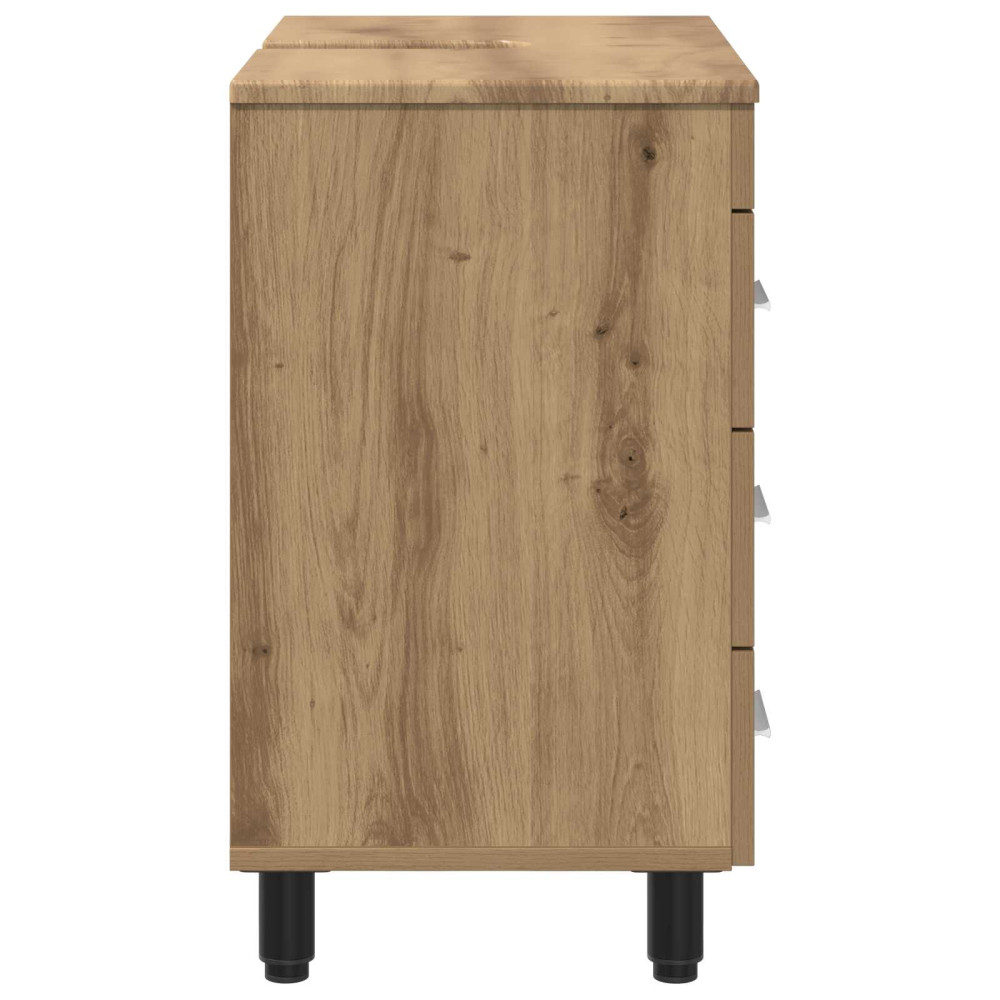 Produktbild för Badrums vaskenhet Artisan-ek 60 x 35 x 60 cm Konstruerat trä