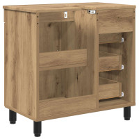 Produktbild för Badrums vaskenhet Artisan-ek 60 x 35 x 60 cm Konstruerat trä