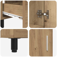 Produktbild för Badrums vaskenhet Artisan-ek 60 x 35 x 60 cm Konstruerat trä