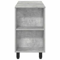 Produktbild för Badrums vaskenhet Betonggrå 80 x 35 x 60 cm Konstruerat trä