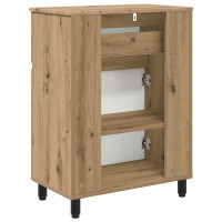 Produktbild för Badrums vaskenhet Artisan-ek 60 x 35 x 80 cm Konstruerat trä