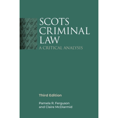 Edinburgh university press Scots Criminal Law (häftad, eng)