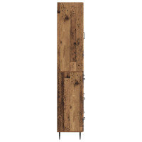 Produktbild för Skåpset 2 pcs Gammalt trä 66 x 34,5 x 90 cm Konstruerat trä