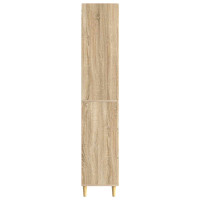 Produktbild för Skåpset 2 pcs Sonoma-ek 66 x 34,5 x 90 cm Konstruerat trä