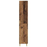 Produktbild för Skåpset 2 pcs Gammalt trä 66 x 34,5 x 90 cm Konstruerat trä