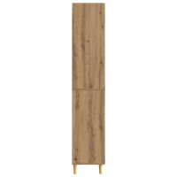 Produktbild för Skåpset 2 pcs Artisan-ek 66 x 34,5 x 90 cm Konstruerat trä