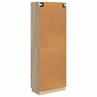 Produktbild för Skåpset 2 pcs Sonoma-ek 66 x 34,5 x 87 cm Konstruerat trä