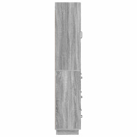 Produktbild för Skåpset 2 pcs Grå Sonoma 66 x 34,5 x 87 cm Konstruerat trä