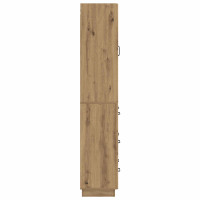 Produktbild för Skåpset 2 pcs Artisan-ek 66 x 34,5 x 87 cm Konstruerat trä